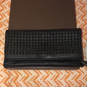 Aldo clutch ! Black studded clutch for evenings